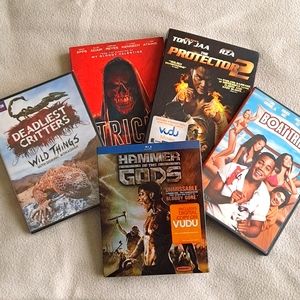 ✅ Lot of 5 DVD Movies